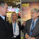 Augusto Mariano, de Bonito, Rosa Masgrau, do M&E, e Miguel Andrade, da Transmundi