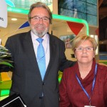 Benigno Miranda e Jane Dinali, do GM Group Travel