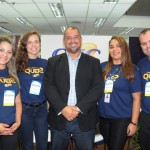 Carla Santos, Bruna Castro, Adriano Gomes, Melissandra Soares e Roberto Ferreira, da CVC