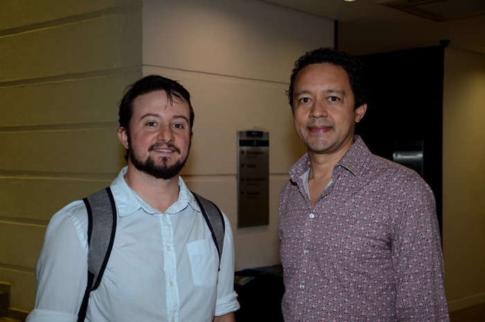 Daniel Thompson, da Nova Operadora, e Daniel Gozalo, da Jeratur Daniel Thompson, da Nova Operadora, e Daniel Gozalo, da Jeratur