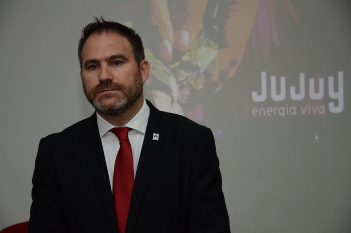 Diego Valdecantos, secretario de Turismo de Jujuy Diego Valdecantos, secretario de Turismo de Jujuy