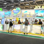 Estande do Brasil neste 3° dia de ITB 2018