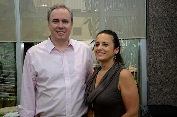 Frederico Levy e Gisela Perez, da Interpoint Frederico Levy e Gisela Perez, da Interpoint