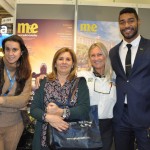 Júlia Almeida e Fátima Vila Maior, da BTL, Rosa Masgrau, do M&E, e Juliano Braga, da Amazonia Paradise