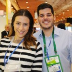 Livia Rolim, da Setur-CE, e Diogo Beltrão, da Setur-PE