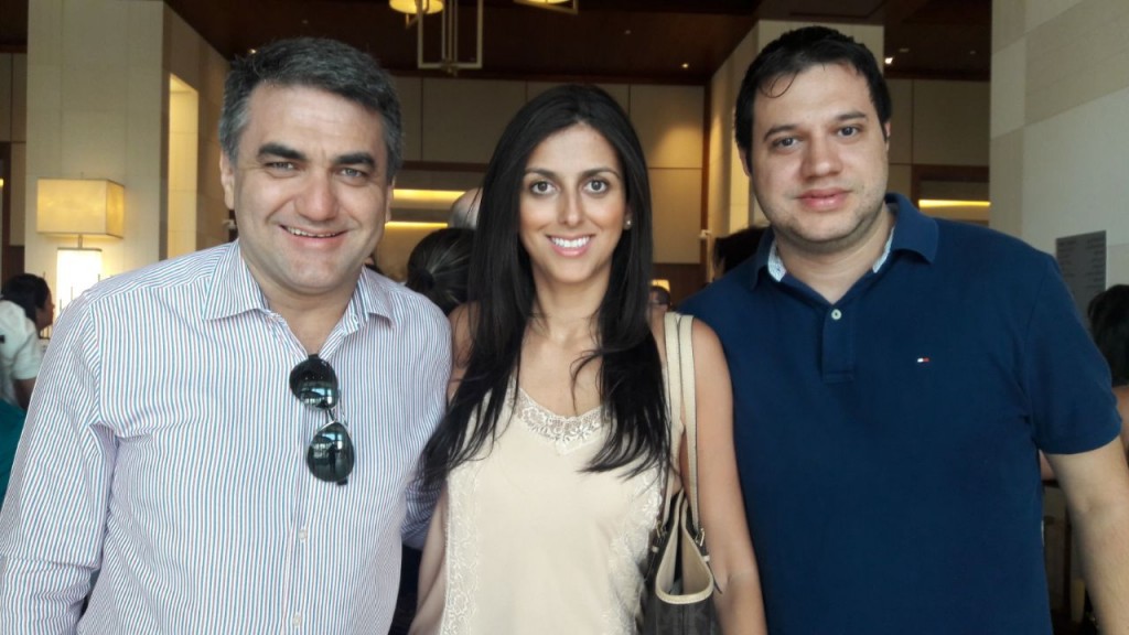 Marcello Patelli (gerente sênior produtos CVC Ásia, África, Europa E Oceania), Nathalia Pacheco (gerente de produtos Ásia, África e Oceania) e Júlio César (gerente Porto Alegre) Marcello Patelli (gerente sênior produtos CVC Ásia, África, Europa E Oceania), Nathalia Pacheco (gerente de produtos Ásia, África e Oceania) e Júlio César (gerente Porto Alegre)