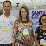 Nagel Mello, Ana Cristina e Marilene Carvalho, de Santa Catarina