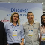 Pablo Zabala, Juciara Ferreira, Patrick Vieira e Ana Alexandrina, da Princess Cruises