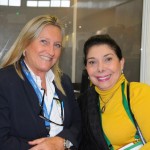 Rosa Masgrau, do M&E, e Regina Ahmed, da Bahiatursa