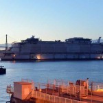 Symphony of the Seas em St-Nazaire no estaleiro STX-France