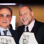 Alceu Vezzozo Filho e João Luiz, secretário estadual de Cultura