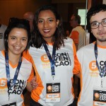 Aline de Oliveira (SP), Stefanie Trindade (SP) e Felipe Ribeiro (SP), da Affinity