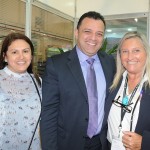 Ana Claudia Rego e Orsine Junior, do Amazonastur, e Rosa Masgrau, do M&E