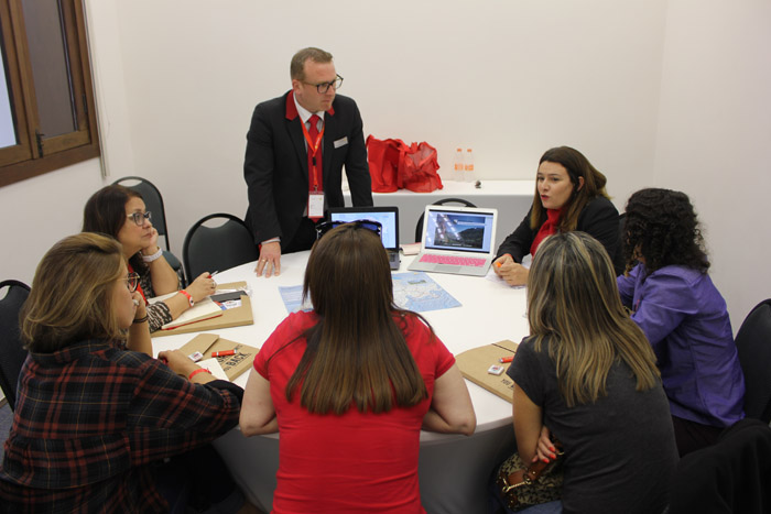 Agentes realizaram workshops de 27 minutos com Swiss Air Lines, Swiss Travel System e destinos suíços.