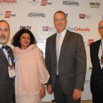 Arnaldo Altoran, de Chicago, Jussara Haddad, do Visit USA, James Story, Cônsul Geral dos EUA no RJ, e Sergio Teixeira, do Consulado dos EUA