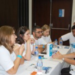 Cada rodada foi mediada por um parceiro do evento