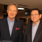 Casildo Maldader, ex-governador, e o deputado Federal Edinho Bez