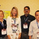 Celene Fernandes, Viviane Fernandes, Santiago Bichon e Fabio Martins, do Nice Via Apia