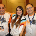 Claudio Gebenlian (SP), Karol Braga(MG) e Rudney Caria, de Campinas