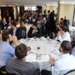 Convidados para o almoço do Visit USA