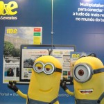 Minios estiveram presentes no estande do M&E