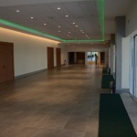 Corredor liga o ballroom ao hotel