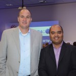 Eduardo Vasconcellos Neto, da Kontik, e Humberto Machado Batista, da Avipam