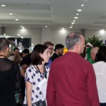 Grande movimento nos corredores do Salao