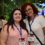 Hellen Marinangelo, da Auguri Turismo, e Marcia Martins, da Startur Viagens