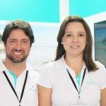 João Faria e Luciene Xavier, do Iberostar