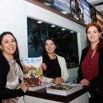 Lizandra Pajak, Suzana Shepard e Ana Elisa Faccchinato, do Brand USA