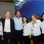 Luís Quaggio, da TAP Portugal, Ronnie Correa e Sergio Vianna, da Abreutur, Renata Bernardo, Mônica Mendes e Christina Iseri, da TAP Portugal