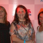 Majorie Pimentel da PimentelTour, Evarise Slowik da Alegra Turismo e Raquel Silva da Diamente Turismo