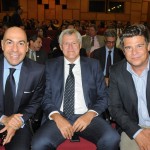 Marcelo Alves, presidente, com Lucio Macedo e Mauricio Werner, da Riotur