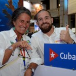 Mari Masgrau, do M&E, e Martín Andrés, da Giganet
