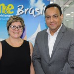 Nadia Kardouss e Josue Silva, da Aviareps