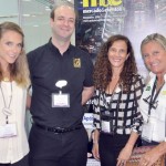 Natalia Vidal e Jane Terra do Visit Orlando, com Christopher Follenus, do Balmoral Resort, e Rosa Masgrau, do M&E