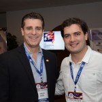Patrick Yvars, do Visit Orlando, e Fernando Nobre, da RCA