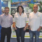 Paulo Nascimento, Claudia Brito e Celso Andrade, da April