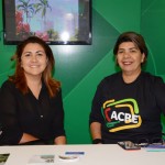 Rachel Coelho e Riterlania Ramos, do Governo do Estado do Acre