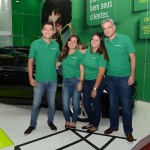 Ricardo Iamauti, Vanessa Madureira, Natálie Amorim e Augusto Bezerra, da Localiza