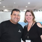 Robson Correa da Visual CVC com Valdinez Sabatovicz, da TZ Viagens