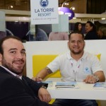 Rodolfo Medeiros, da Samanta Tour, e Ednei Santos, do La Torre Resort
