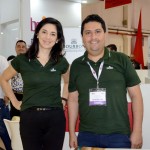 Rosangela Almeida e Fernando Lopes, do Bourbon Hotéis