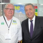 Roy Taylor, do M&E, e Alexandre Sampaio, do FBHA