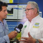 Tarcísio Matheus, do CBTV, entrevista Roy Taylor, do M&E