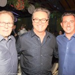 Valdir, Vinicius e Marcio Alves, secretário Municipal de Cultura e Esporte de Florianópolis