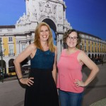 Valéria Ferreira, do Internacional Palace Hotel, e Cristiane Hanzawa, da Wheltour Receptivo