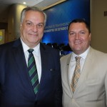 Walter Vasconcellos e Daniel Vesely, da Embratur