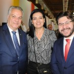 Walter Vasconcelos, Kátia Cristina e Gilson Lira, da Embratur